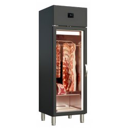 Armario expositor para maduración de carne de 4 estantes y 1404 Litros