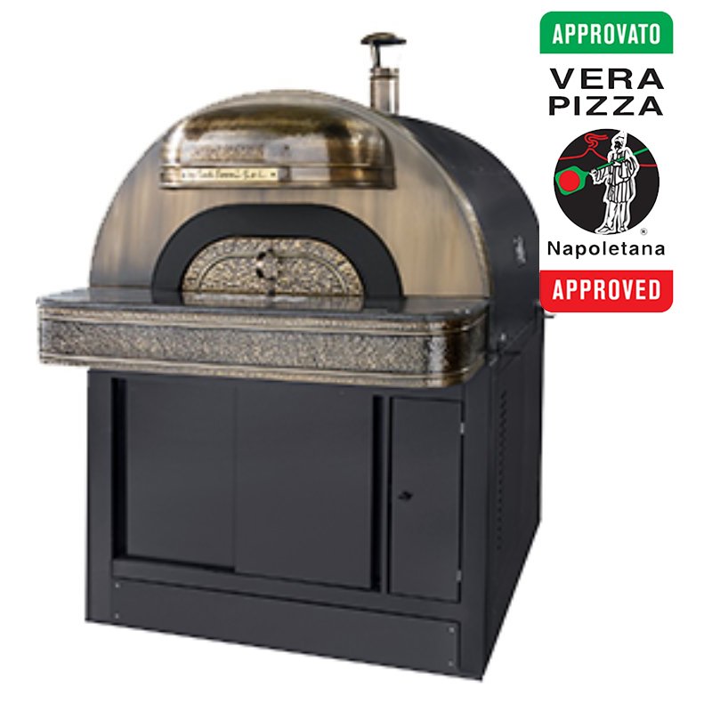 Horno eléctrico para pizza Napolitana Laton. Aprobados por la Vera Pizza Napoletana. De 5, 7 o 9 pizzas de 33 cm.