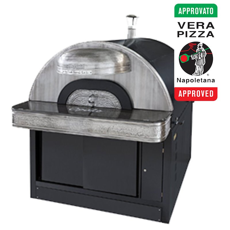 Horno eléctrico para pizza Napolitana Aluminio. Aprobados por la Vera Pizza Napoletana. De 5, 7 o 9 pizzas de 33 cm.