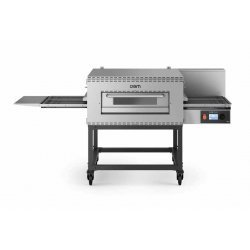 Horno de cinta para pizza OEM Tunnel ventilado TLV80 Digital cinta 80 cm