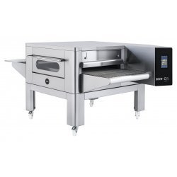 Horno de pizza de cinta o túnel a gas Prismafood C50G con pantalla táctil