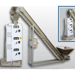 Peladora de almendras automática Triplex.Para eliminar la piel después del descascarillado