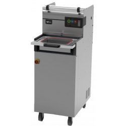 Termoselladora de barquetas con vacío VGA 43-12 Carrellata con gas alimentario