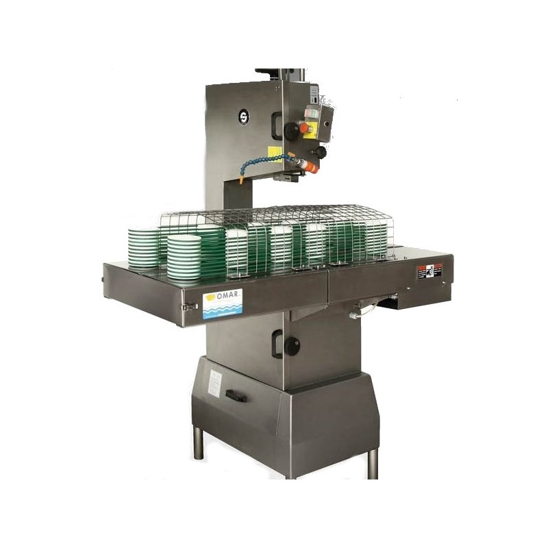 Máquina profesional de corte en dos mitades para productos congelados y pescado