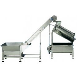 Peladora automática de calamares modelo Silvy con alimentador