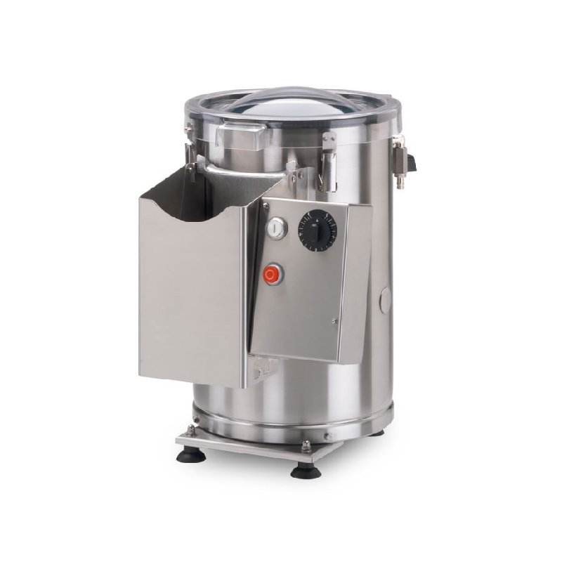 Peladora de ajos profesional C/E GP3 de acero inoxidable con capacidad de 3 kg y 30 kg/h de producción