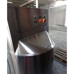Cuba de pasteurizar de 500l programable con enfriamiento y corte automático Scovali SCPAPS