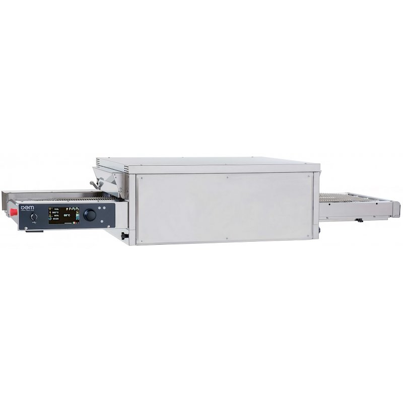 Horno para pizza de cinta estático OEM Tunnel TL105L/1 LCD Digital cinta 50 cm