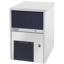 Fabricador de hielo nuggets/pebble ice refrigerado por AGUA TB 551-W |Producción diaria 57 kg