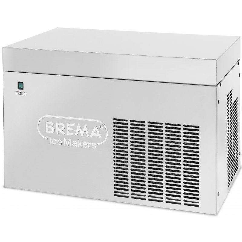 Fabricador de hielo escamas refrigerado por AGUA MUSTER 250-W |Producción diaria 250kg