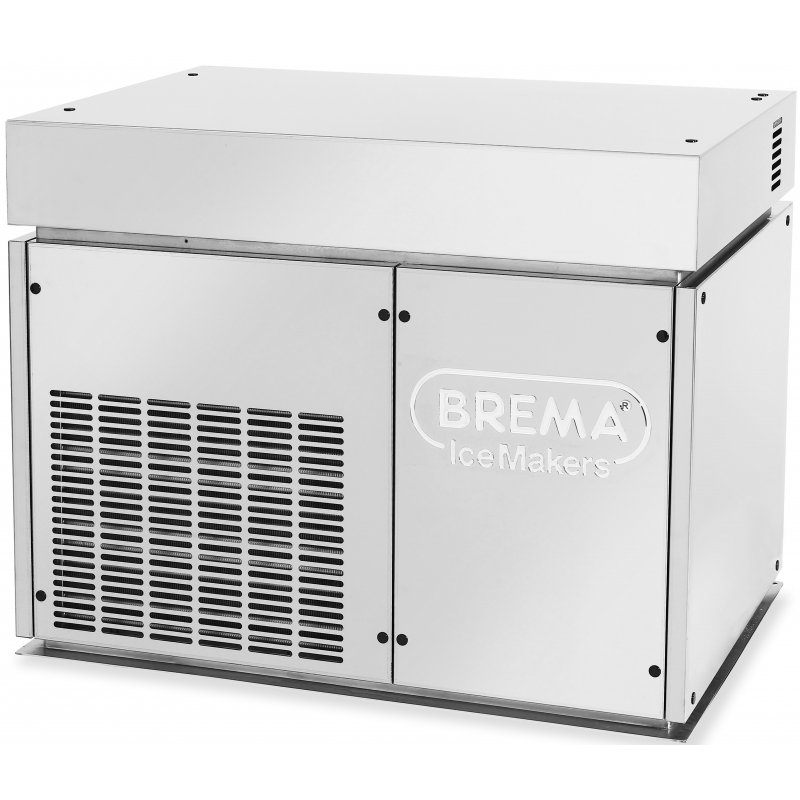 Fabricador de hielo escamas refrigerado por AGUA MUSTER 350-W |Producción diaria 400kg