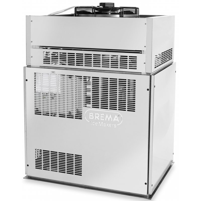 Fabricador de hielo escamas refrigerado por AIRE MUSTER 2000-AIR |Producción diaria 2300kg