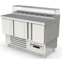 Mesa fría para ensaladas MFP-100
