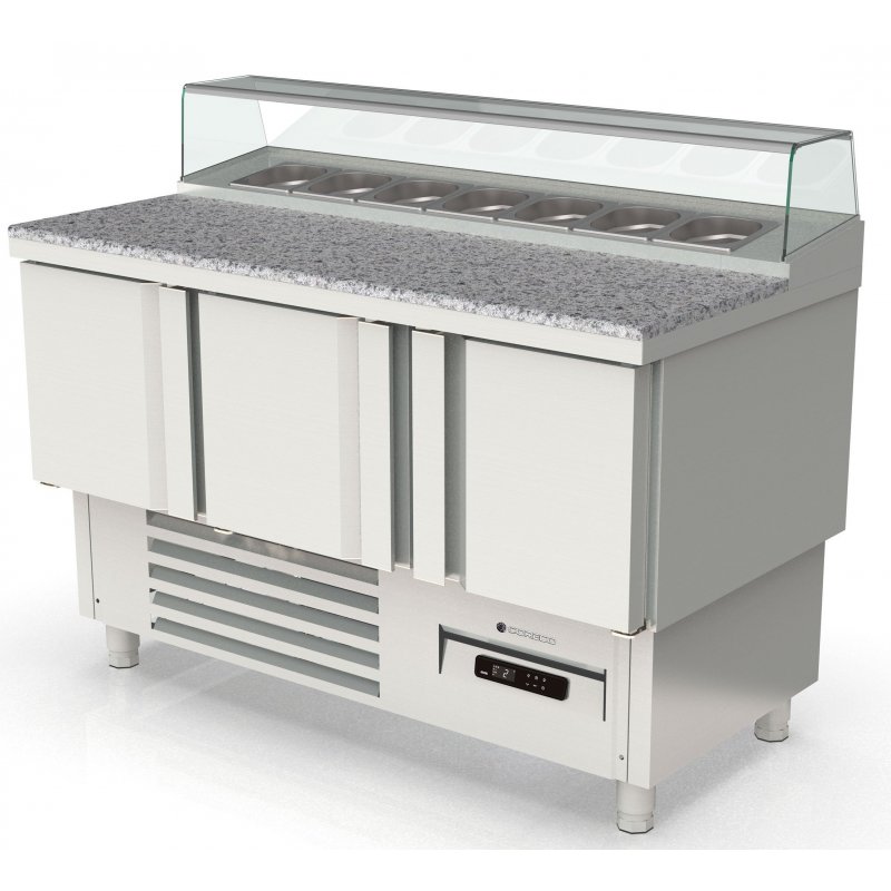 Mesa fría para ensaladas MFP-140