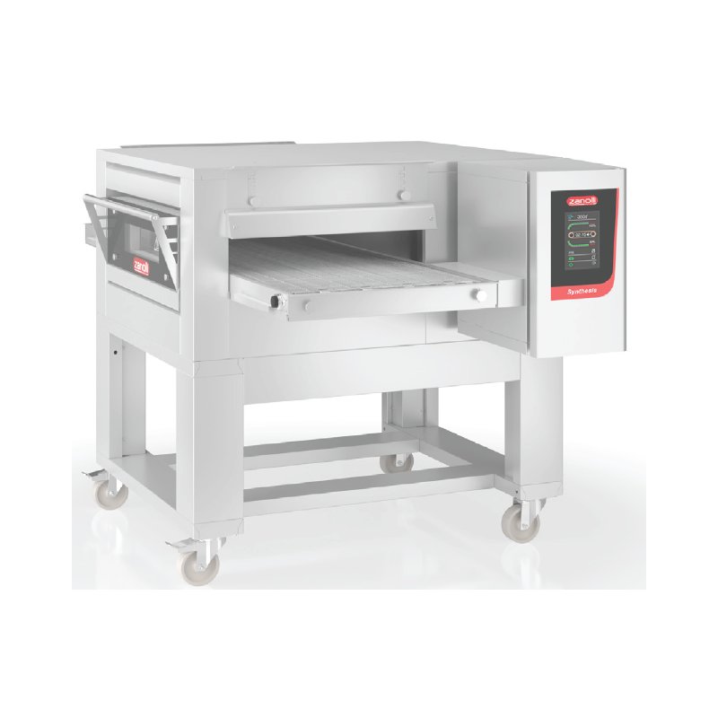 Horno de pizza de cinta o túnel Zanolli Synthesis 08/50 Touch ventilado eléctrico para pizza, pan, pastelería y gastronomía