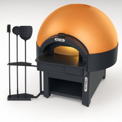 Horno eléctrico Zanolli AVGVSTO PR12 con base giratoria para pizzas tradicionales  y gastronomia
