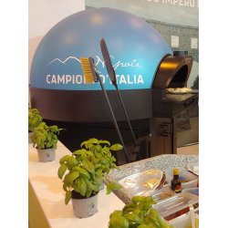 Horno eléctrico Zanolli AVGVSTO PR12 Touch con base giratoria para pizzas tradicionales y gastronomia