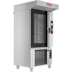 Horno de conveccion eléctrico Zanolli Teorema Anemos 10 para pastelería y panadería