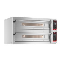 Horno de pizza napolitano eléctrico Zanolli Citizen 6+6 MC EM 450 ºC