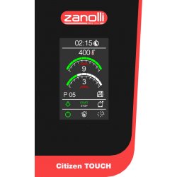 Horno de pizza eléctrico Zanolli Citizen 9+9 MC Touch