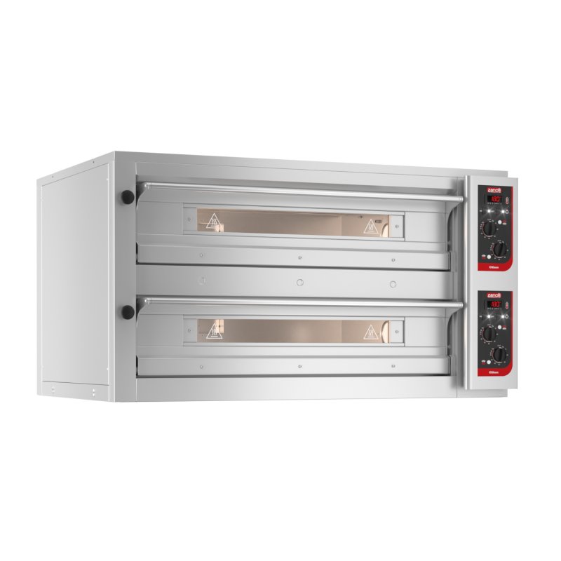 Horno de pizza napolitano eléctrico Zanolli Citizen 9+9 MC EM 450 ºC