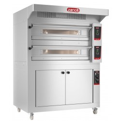 Horno de pizza napolitano eléctrico Zanolli Citizen 9+9 MC Touch 450ºC