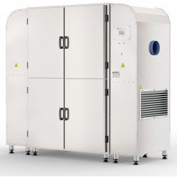Deshidratador industrial BioMast Plus WIFI de 72 bandejas 70X50 con control de humedad y pantalla táctil programable