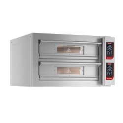 Horno de pizza eléctrico Zanolli Citizen MC EP 4+4 Touch Bicamara