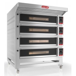 Horno eléctrico Zanolli Teorema Polis IOT 6 MC26 para pizza, pan y pastelería