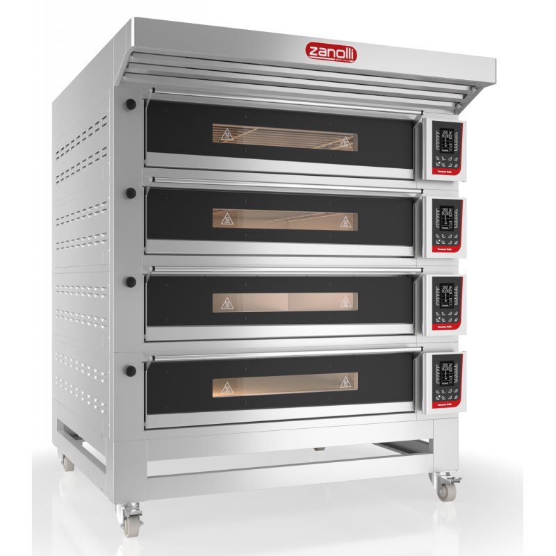 Horno eléctrico Zanolli Teorema Polis IOT 6 MC26 para pizza, pan y pastelería