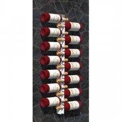 Soporte de botellas color inox