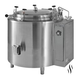 Marmita a vapor indirecta con autoclave de 220 Litros SCPIA-200VA