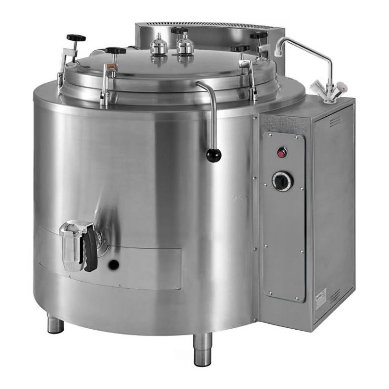 Marmita a gas directa con tapa a presión 350 Litros PDA-300GA