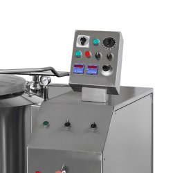 Marmita eléctrica indirecta con mezclador de 80 Litros PEIME-80 con basculación eléctrica - 100ºC
