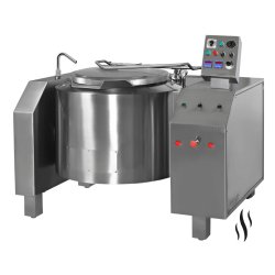 Marmita basculante a vapor indirecta de 330 Litros PVIM-330