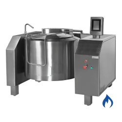 Sartén basculante a gas de 100 litros BGTM-100E TouchScreen