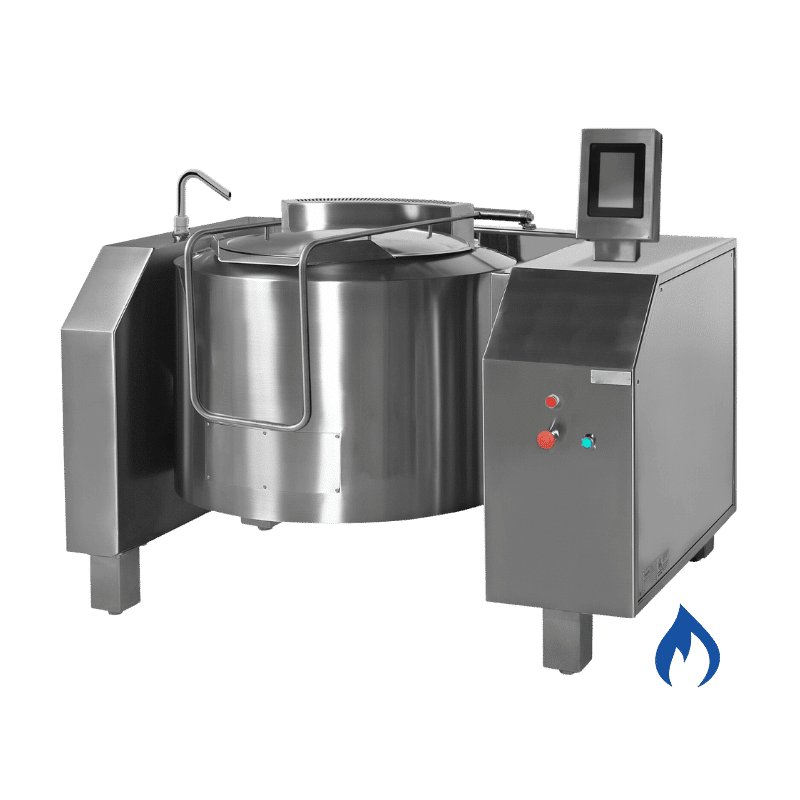 Sartén basculante a gas de 430 litros BGTM-430E TouchScreen