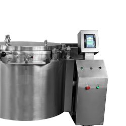 Supermix basculante a vapor de alta presión de 155 Litros SPEM-150VP TouchScreen