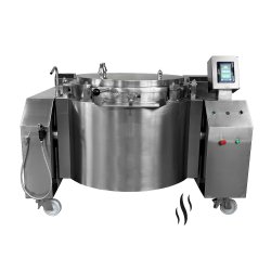 Supermix basculante a vapor de alta presión  y enfriamiento de 330 Litros SPEM-330RVP TouchScreen