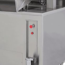 Cocedor de pasta elevable a gas para pasta, arroz y legumbres de 250 litros CPGR-250