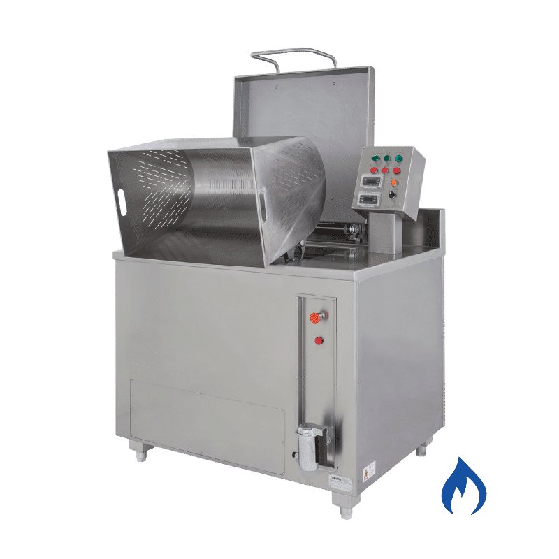 Cocedor de pasta elevable a gas para pasta, arroz y legumbres de 250 litros CPGR-250