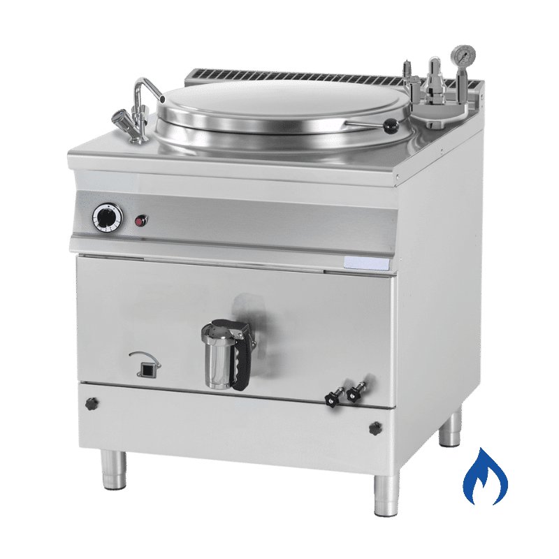 Marmita a gas indirecta modular de 350 litros PIM-300G