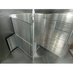 Cubas de cuajar con cuba doble cero a vapor de 1.500 litros