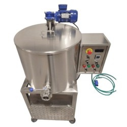 Mini pasteurizador para leche y quesos profesional de 50 litros con refrigeración incluida Scovali
