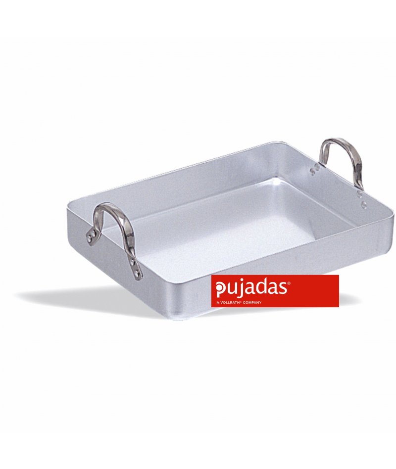 Rustidera de aluminio con asas fijas