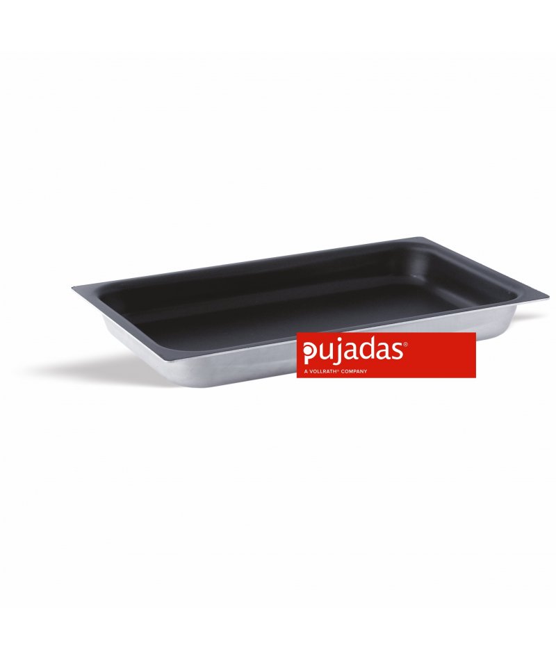 Bandeja de aluminio GN antiadherente GN 1/1 53x32,5cm