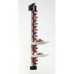 Porta platos de pared para hostelería Plate Mate de 9 platos