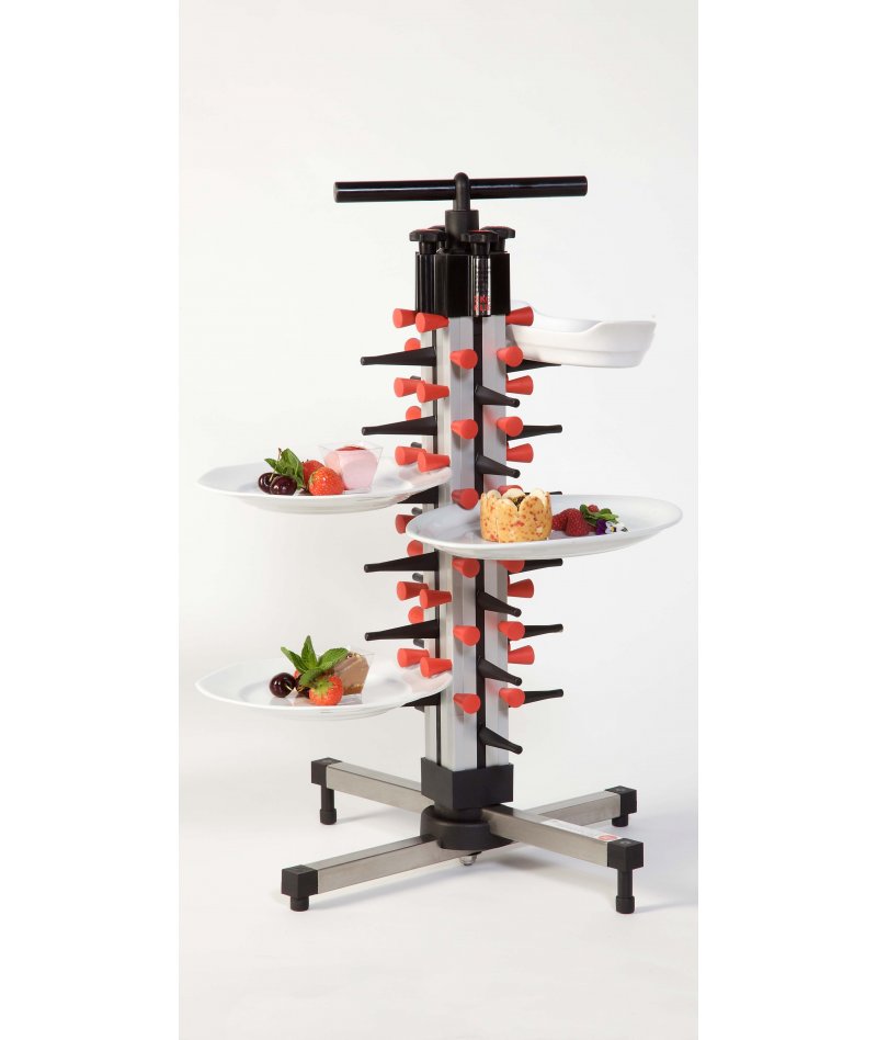 Porta platos de mesa para cocina Plate Mate de 24 platos