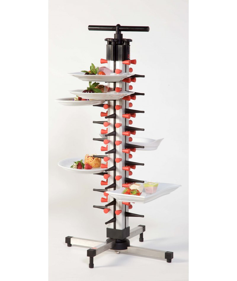 Soporte de platos de mesa para cocina Plate Mate de 36 platos
