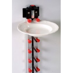 Soporte de platos de pared para hostelería Plate Mate de 21 platos